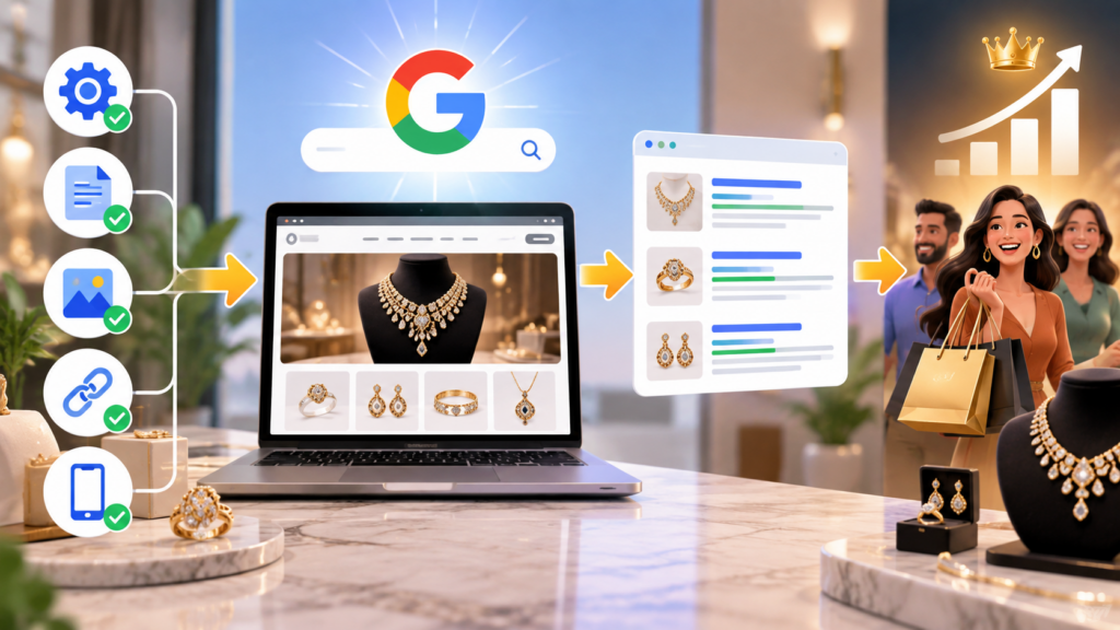 How to Optimize Your Jewellery Store’s Website for Google Search