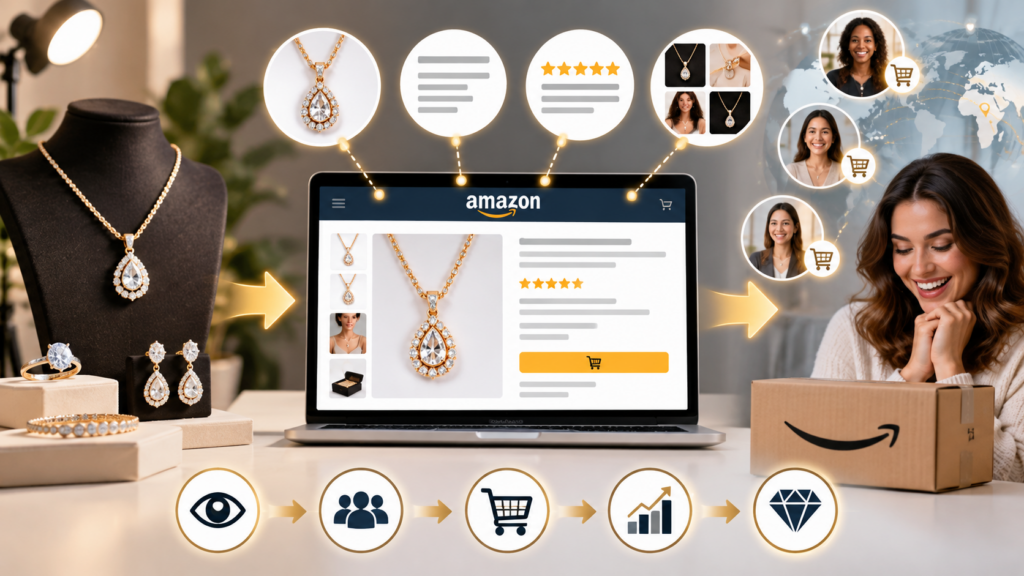 The Importance of Product Listings and Descriptions for Jewellery on Amazon