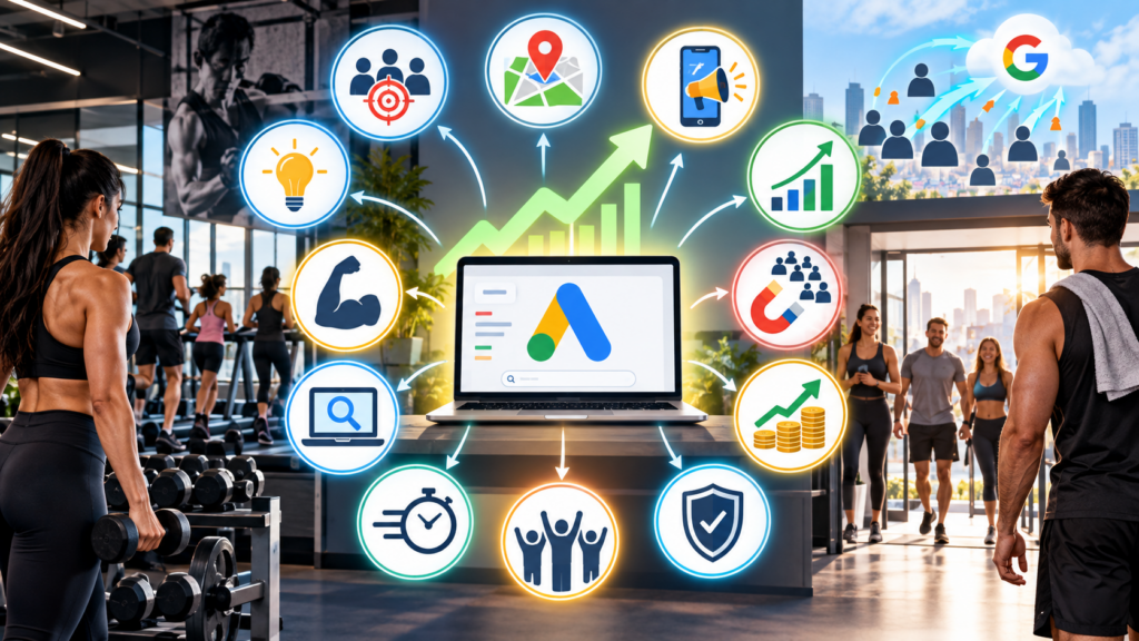 Top 10 Benefits of Using Google Ads for Your Gym