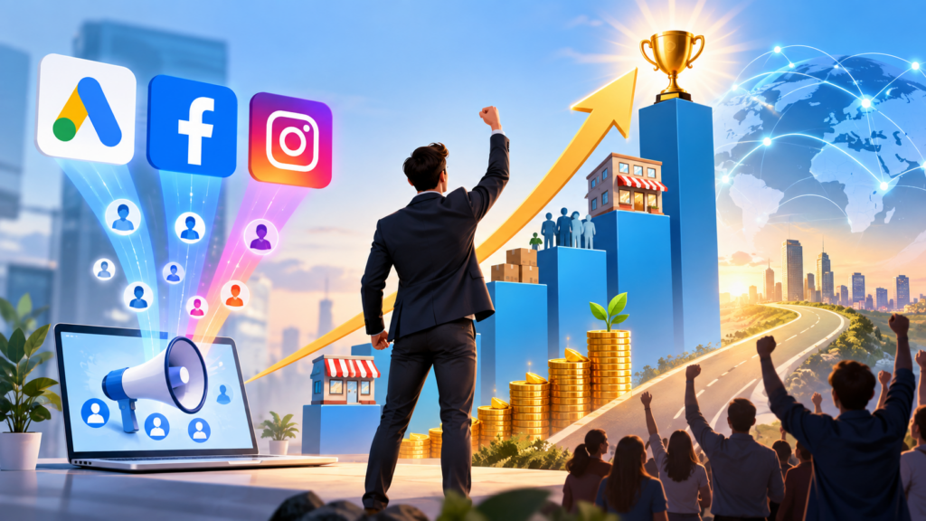 Success Stories: Businesses That Scaled with Google Ads, Facebook Ads, and Instagram Ads