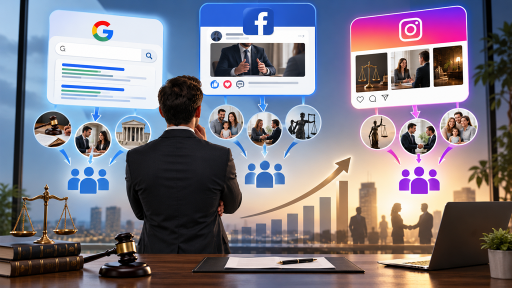 How to Choose the Right Advertising Platform for Your Law Firm: Google Ads vs. Facebook Ads vs. Instagram Ads 5 How to Choose the Right Advertising Platform for Your Law Firm: Google Ads vs. Facebook Ads vs. Instagram Ads