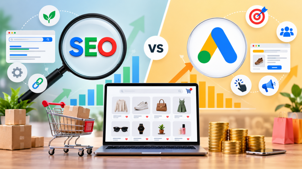 SEO vs. Google Ads: Which is Better for Your eCommerce Business?