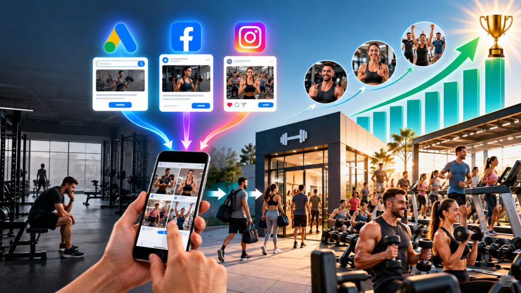 Success Stories: Gyms That Scaled with Google Ads, Facebook Ads, and Instagram Ads
