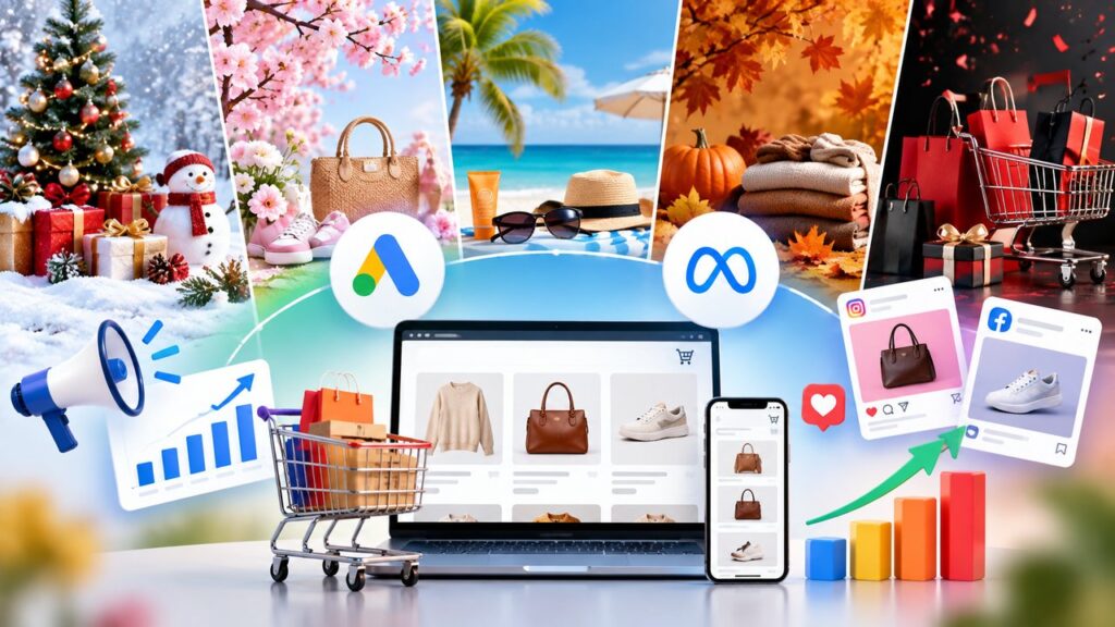 Seasonal Advertising Strategies for eCommerce: Winning with Google and Meta Ads