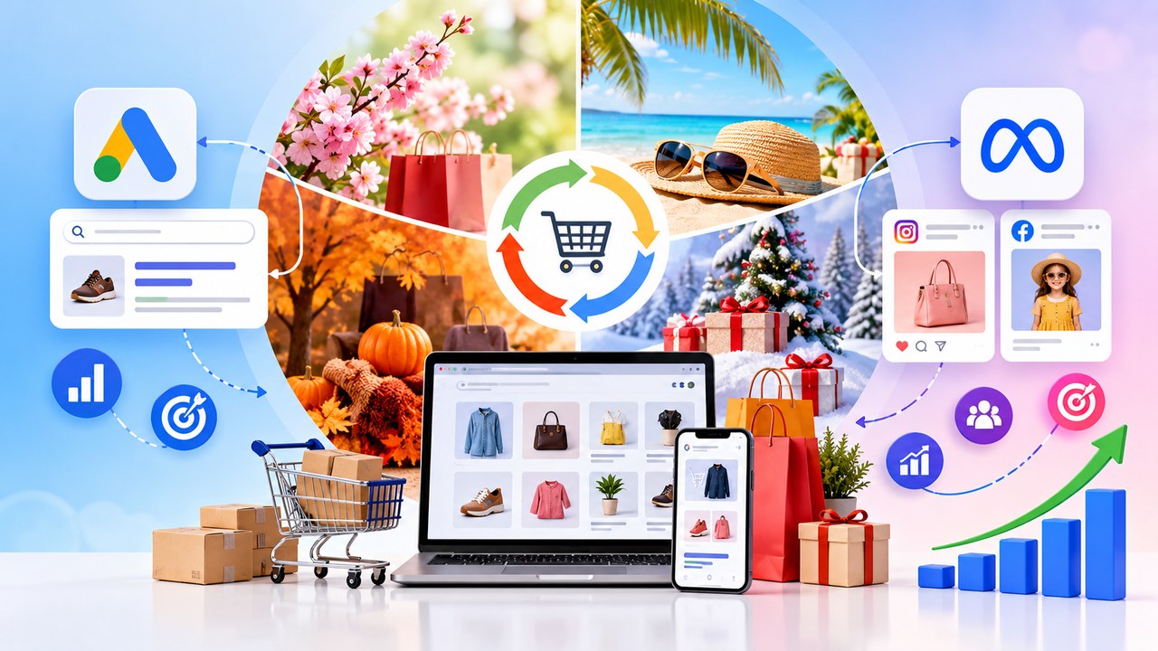 Seasonal Advertising Strategies for eCommerce: Winning with Google and Meta Ads