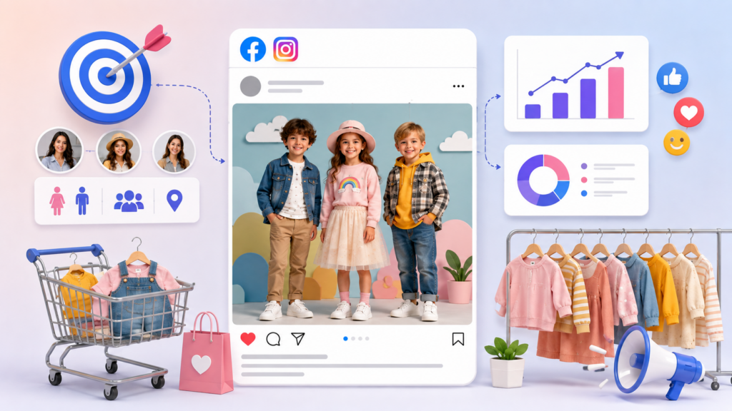 How to Use Meta Ads to Promote Trendy and Comfortable Kid's Clothing