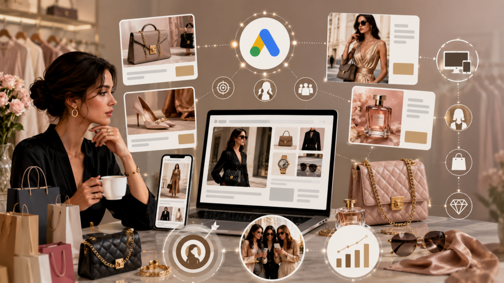 Targeting Women’s Luxury Fashion Shoppers Using Google Display Ads