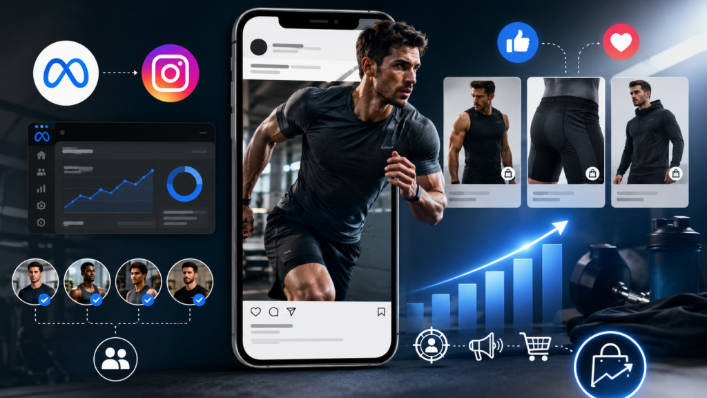 The Power of Meta Ads for Men’s Fitness and Activewear Brands