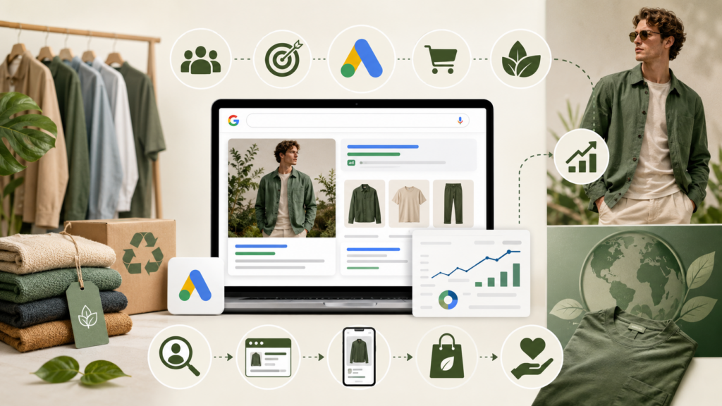 How to Promote Sustainable and Ethical Men’s Clothing Lines with Google Ads
