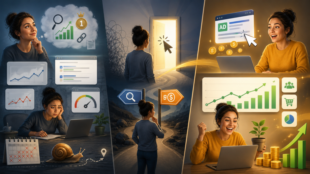 Why I Switched from SEO to PPC and Got Faster Results