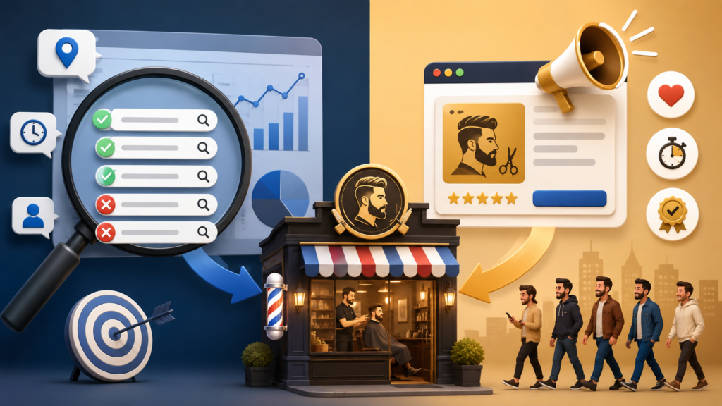 Best PPC Strategy for Barber Shops to Get More Walk-In Customers