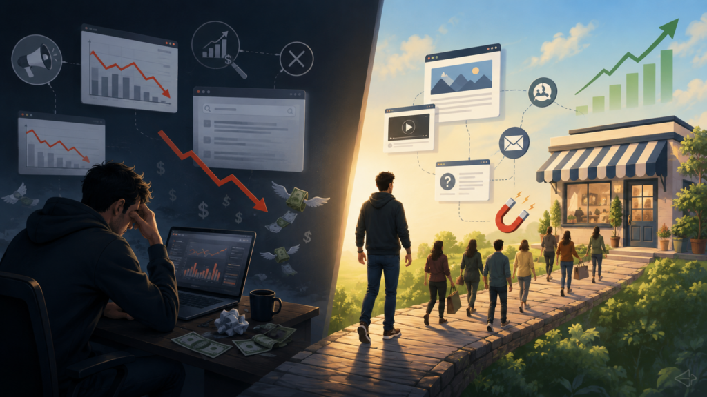 How Content Marketing Helped My Store Rank Without Running Ads