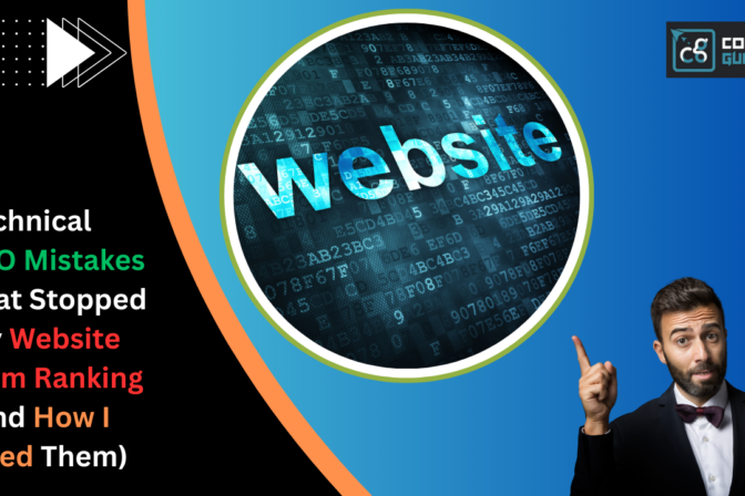 Technical seo mistakes that stopped my website from ranking (and how i fixed them)