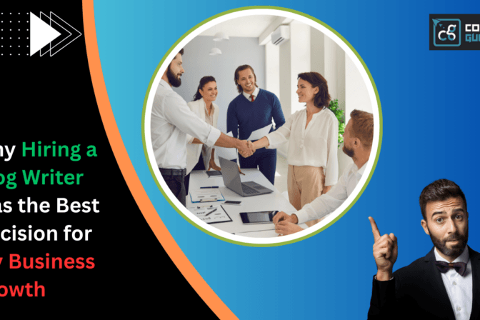 Why hiring a blog writer was the best decision for my business growth