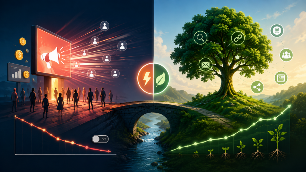 Content vs. Ads: What Works Better for Long-Term Results?