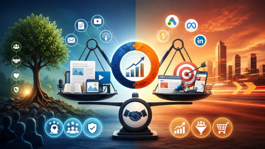 Content vs. Ads: What Works Better for Long-Term Results?