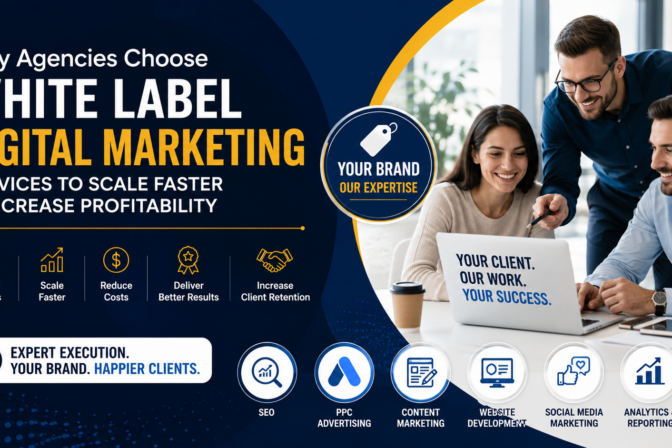 Why agencies choose white label digital marketing services to scale faster and increase profitability