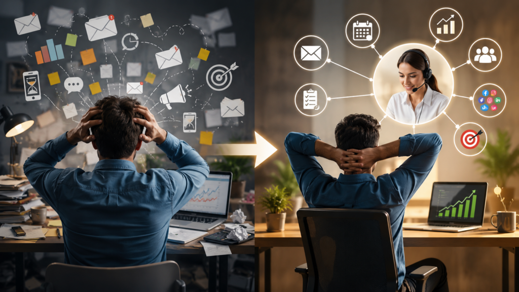How a Virtual Marketing Assistant Helped Me Grow My Business Fast