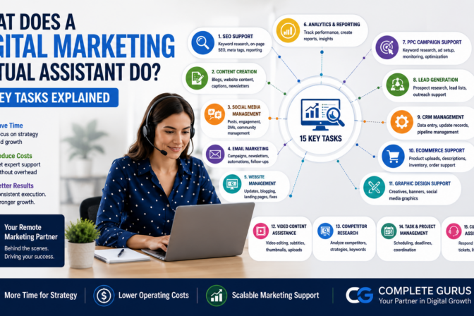 What Does a Digital Marketing Virtual Assistant Do? 15 Key Tasks Explained