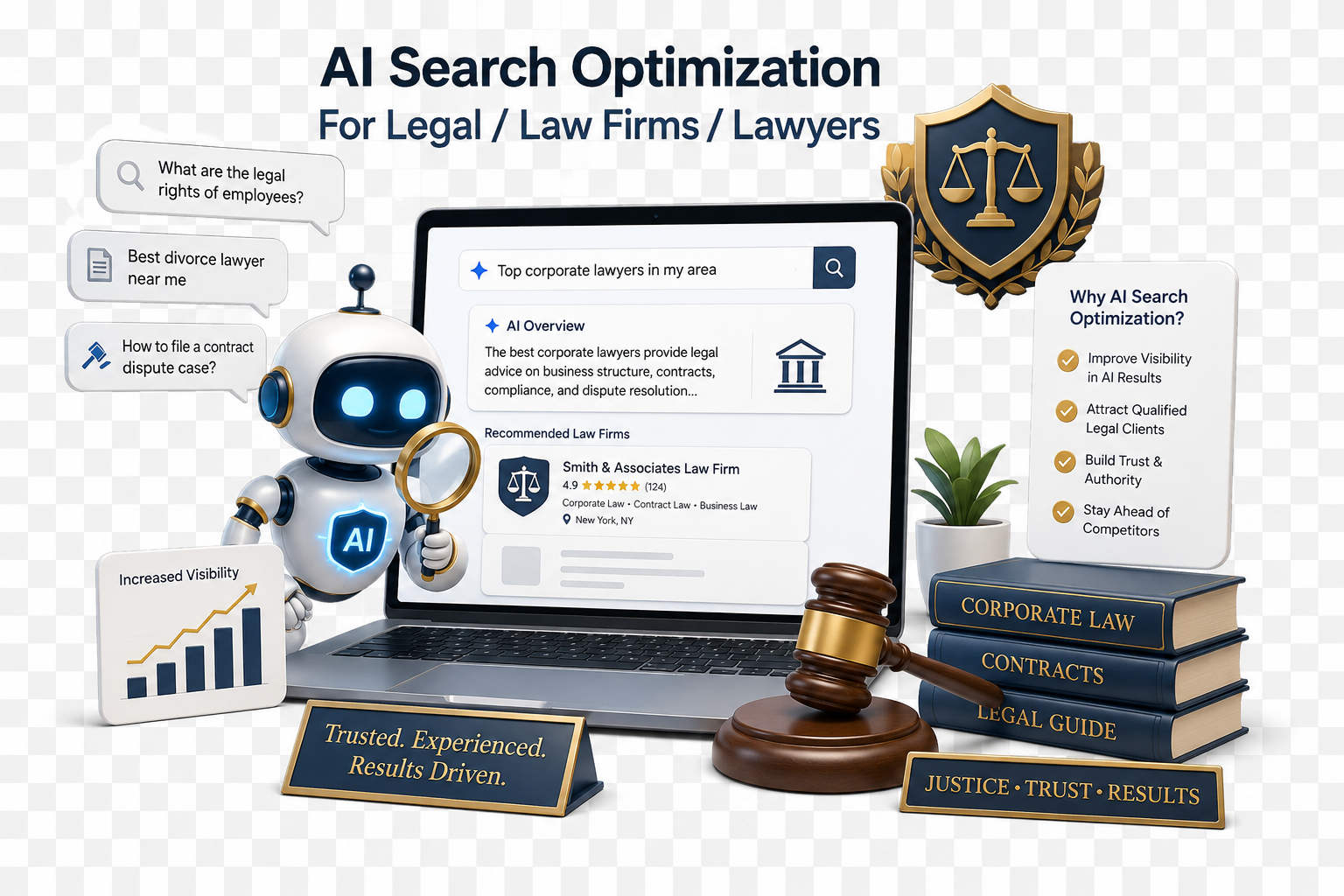 AI Search Optimization For Legal/Law Firms/Lawyers
