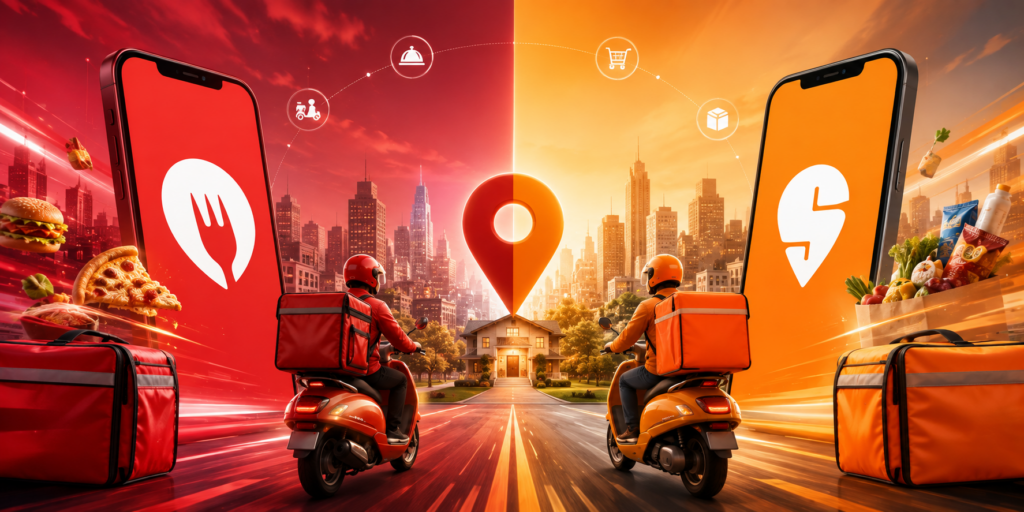 From App to Doorstep: How Zomato and Swiggy Built India’s Food Delivery Giants Through Marketing, AI & Data-Driven Growth