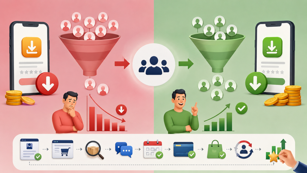 App Install Campaigns vs Standard Google Ads – What Worked Better?