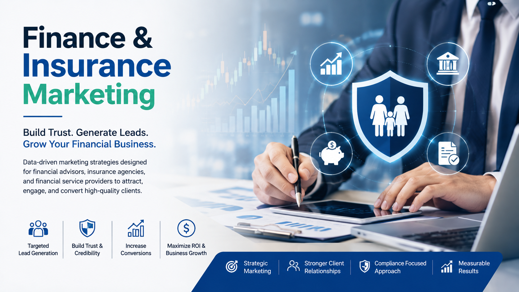Digital Marketing Services for Finance & Insurance Businesses