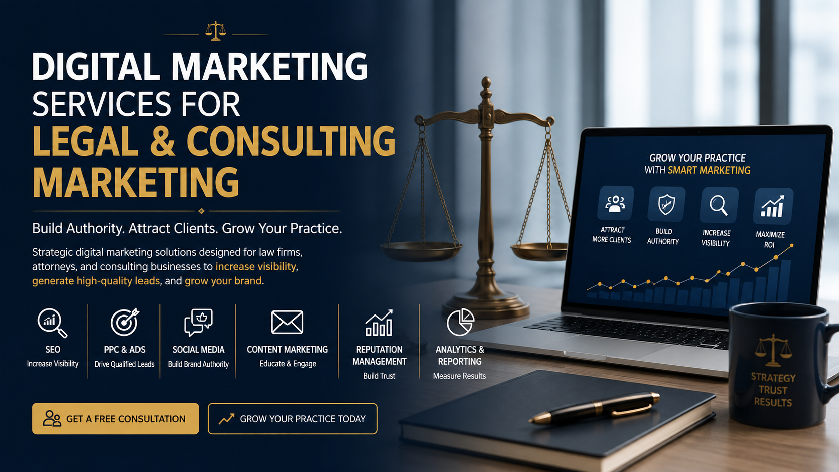 Digital Marketing Services for Legal & Consulting Firms
