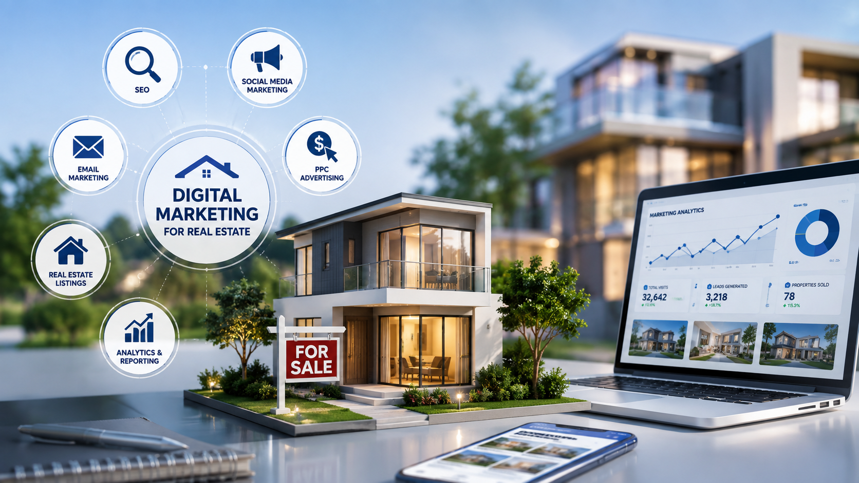 Digital Marketing Services for Real Estate Businesses