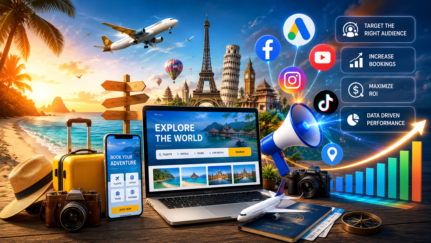 Performance Marketing Services for Travel & Tourism Businesses