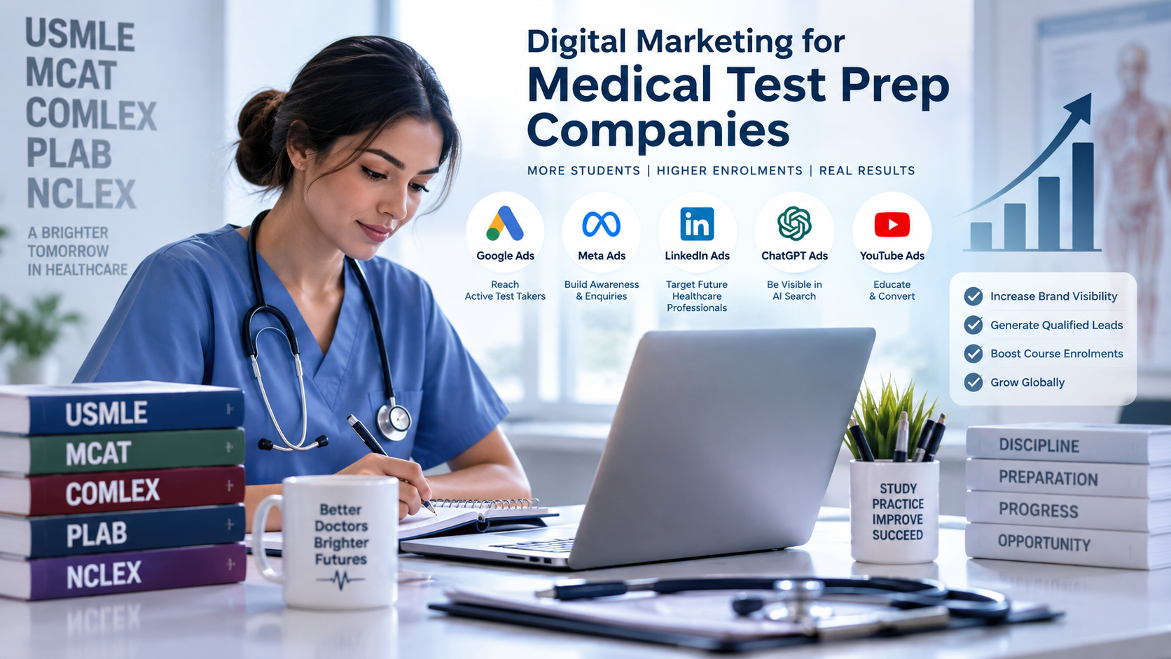 Digital Marketing for Medical Test Prep Companies
