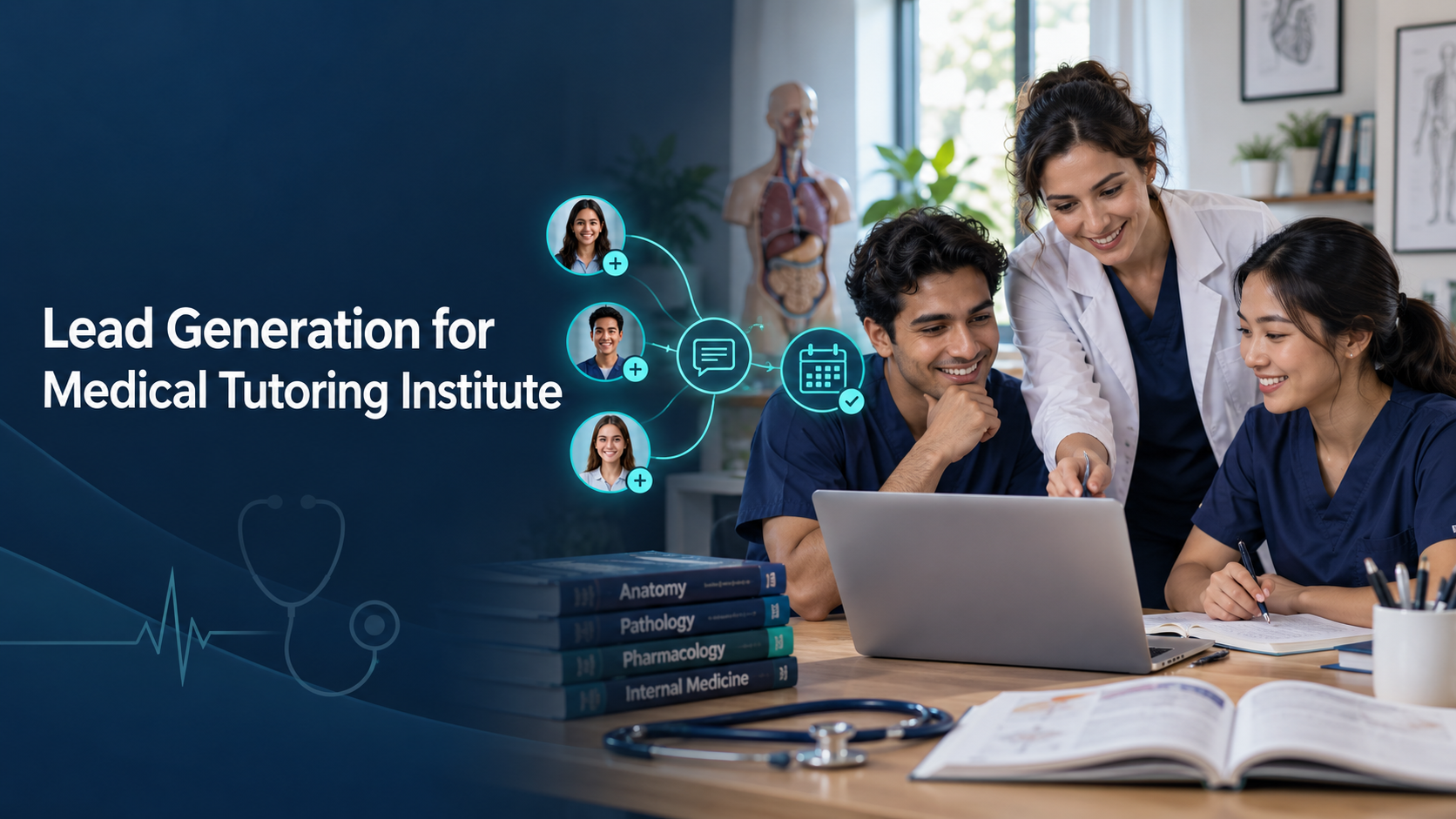 Lead Generation for Medical Tutoring Institute